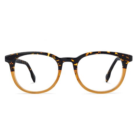 Buy Blue Block Phone Computer Glasses: Brown Tortoise Full Rim Round ...