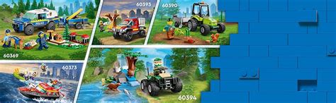 LEGO City ATV&Otter Habitat 60394 Building Toy Set (90 Pieces), Multi ...