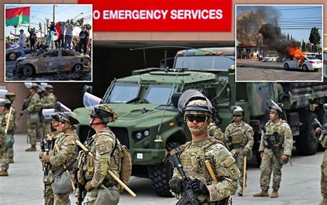 National Guard deployed to Los Angeles amid chaotic protests