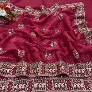 Buy KanjiQueen Self Design, Embellished Banarasi Pure Silk, Organza ...