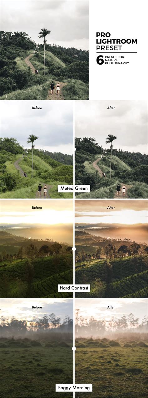 6 Nature Lightroom Preset | Lightroom, Lightroom presets, Presets