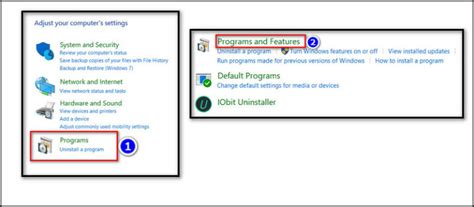 Image result for Program and Features Missing