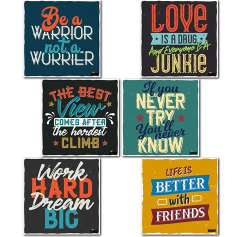 Buy Windup Fridge Magnets - Motivational Quotes Magnet - Inspirational ...
