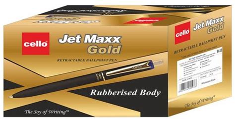 cello Jet Maxx Gold Blue Ball Pen - Buy cello Jet Maxx Gold Blue Ball ...