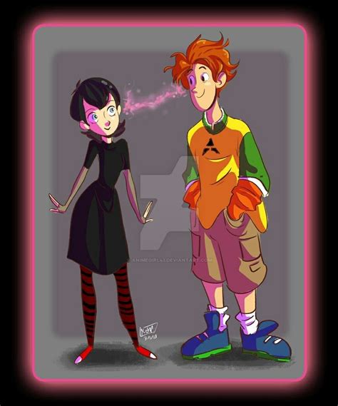 Johnny and Mavis Hotel transylvania | Монстры на каникулах, Фэнтези ...