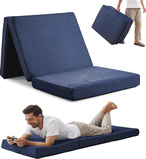 Amazon.com: Jamdok 75 X 30 X 4 Inch Foam Folding Sleeping Pad,Trifold ...