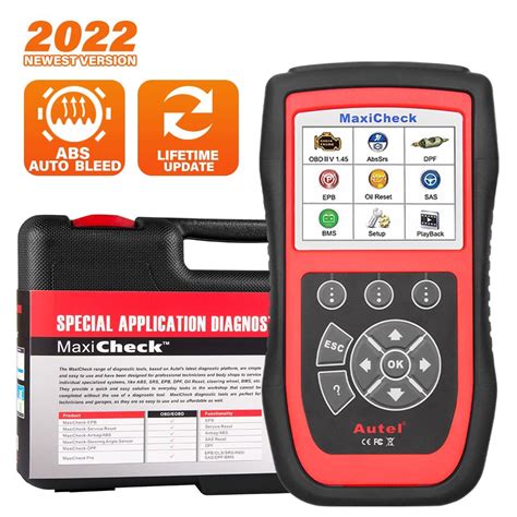 Autel Scanner MaxiCheck Pro for ABS Brake Auto Bleeding OBD2 Scan ...