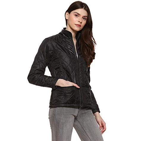 Buy Campus Sutra Women Quilted Bomber Jacket at Amazon.in