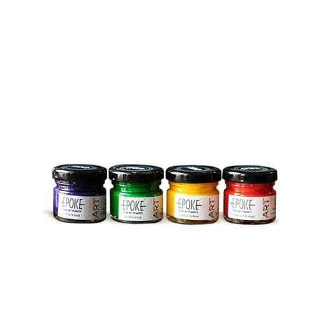 Epoke Happy Vibes Mini Pigment Set for Resin Art - Canvazo