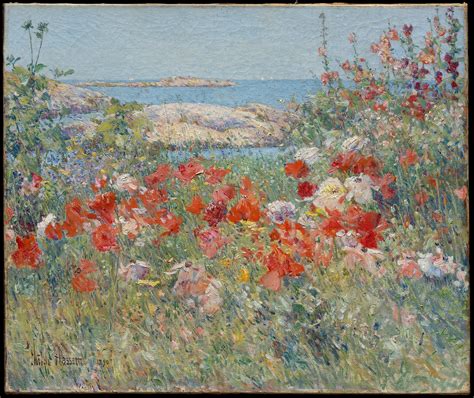 Celia Thaxter's Garden, Isles of Shoals, Maine by Frederick Childe ...