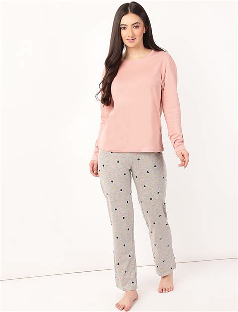 Buy Pure Cotton Regular Fit Pyjama Set at Marks & Spencer