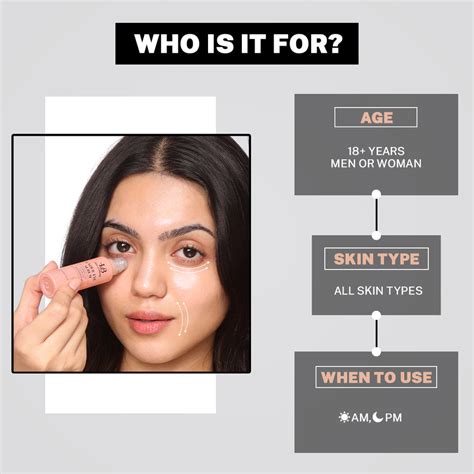 Under Eye Serum with Niacinamide + Vitamin C for lines, dark circles ...