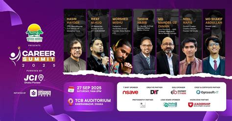 Sukher Khamar Presents Career Summit 2025 Powered By JCI Dhaka Pioneer ...