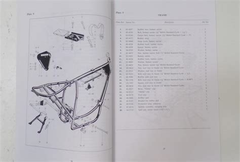 BSA B44 Shooting Star 1970 Parts Book Copy | BRITISH Only Austria ...