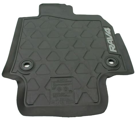 Genuine Toyota Rav4 Rubber Floor Mats Front & Rear Set 10/2019 - Current