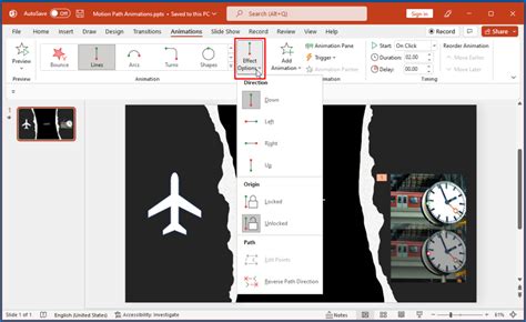 Image result for PowerPoint Motion Path Animation