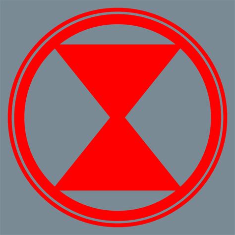 Marvel Black Widow Symbol