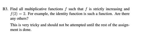 Image result for A Function Which Is Multiplicative but Not Totally Multiplicative Example