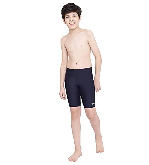 Buy Speedo Essential Houston Jammer True Navy-Spritz Swimwear Online ...