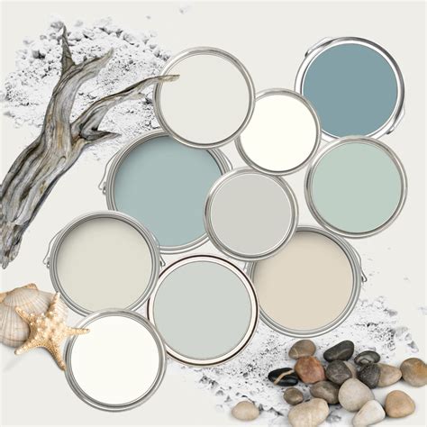 Benjamin Moore Coastal Palette Blue Paint Scheme Beach House Color ...