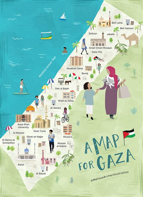 A map for Gaza :: Behance