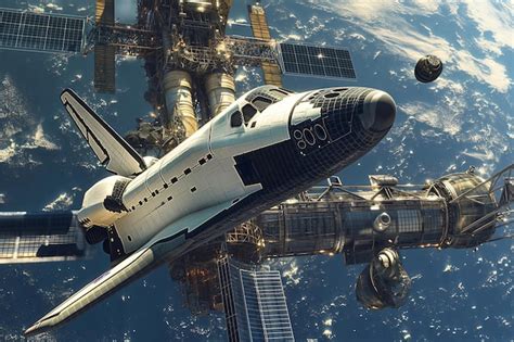 Image result for Space Shuttle Docking