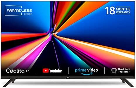 VW 80 cm (32 inches) Linux Frameless Series HD Ready Smart LED TV ...