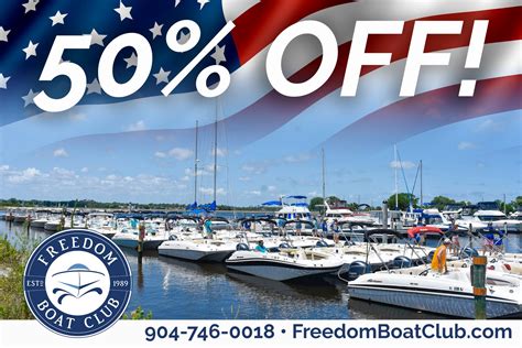 Freedom Boat Club Jacksonville | 🎆 4th of July Family Promotion – 50% ...