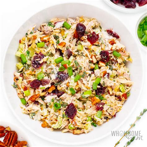 Turkey Salad Recipe (10 Minutes!) - Wholesome Yum