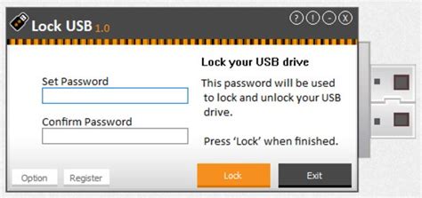 Lock USB - Hard Drive / USB Security Software Download for PC