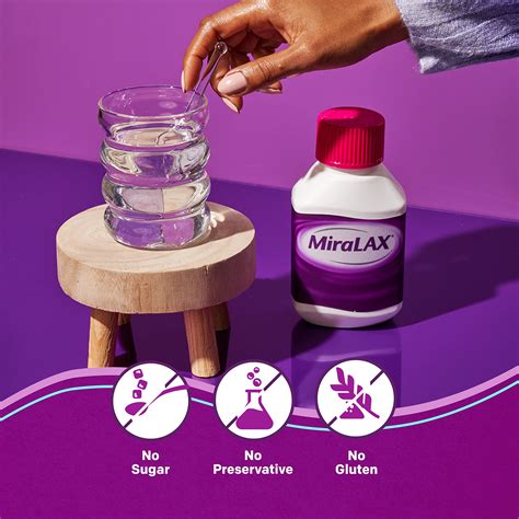 Snapklik.com : MiraLAX Gentle Constipation Relief Laxative Powder ...