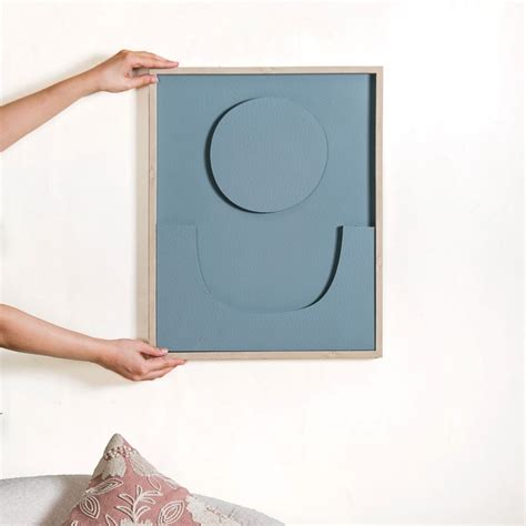 3D Framed Artwork For Accent Wall Decor 20x16 Inch Online - Premium ...