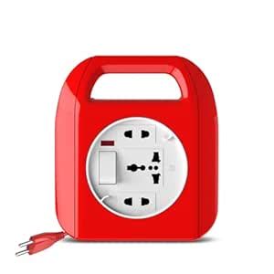 Goldmedal Sliq 2 Pin Plug Extension Board (White) |Universal Sockets ...