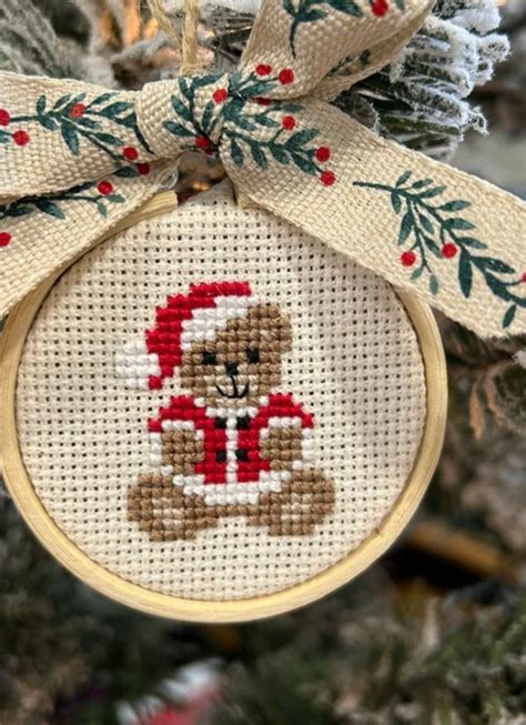 12 free christmas cross stitch patterns – Artofit