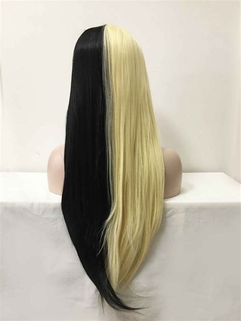 Half Blonde Half Black Hair