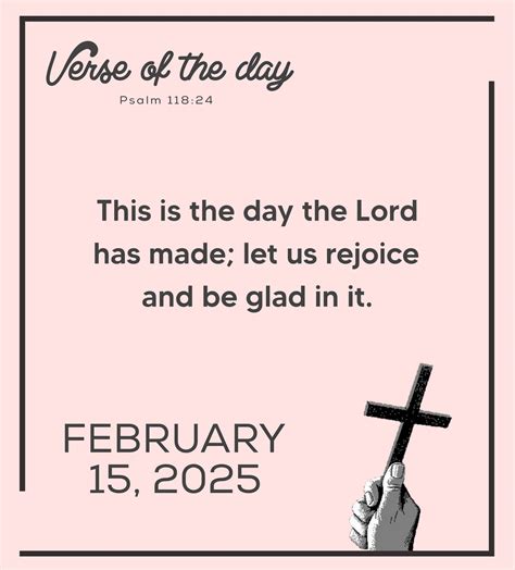 28 Daily Bible Verses and Reflections for February 2025