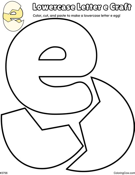 Lowercase Letter E