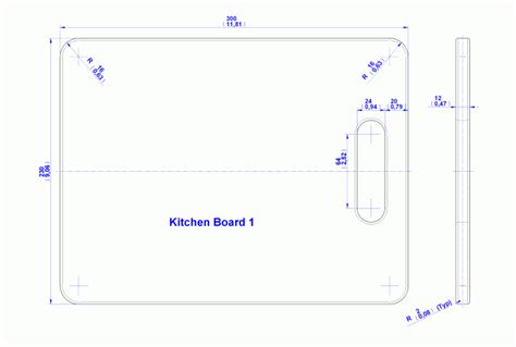 Image result for Exploded View Drawing of a Chopping Board