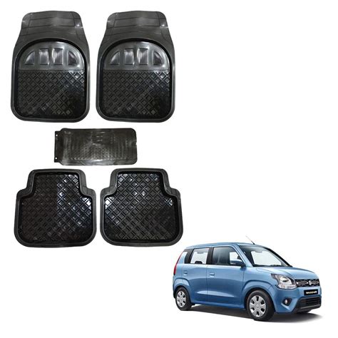 Oshotto Anti Skid Rubber Car Tray Foot Mat Compatible with Maruti ...