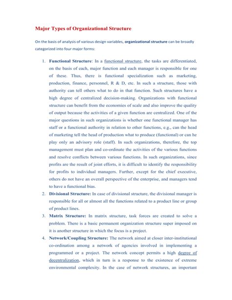 Management Structure Types 的图像结果