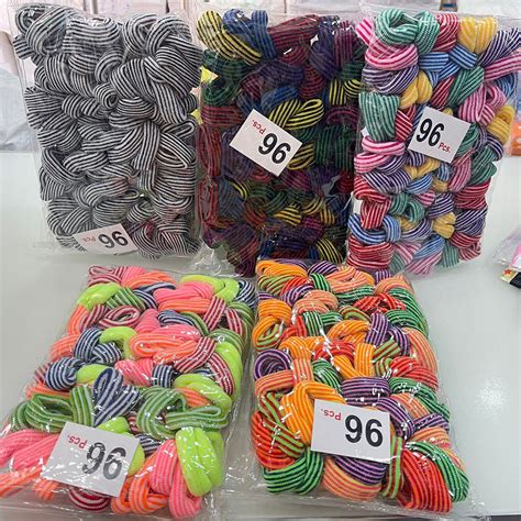 Buy Hair Rubber Bands, scrunchies And Korean accessories at wholesale ...