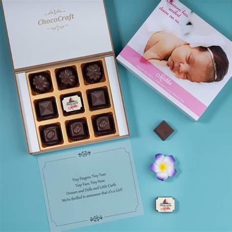 Birth Announcement Gifts with Chocolates – CHOCOCRAFT