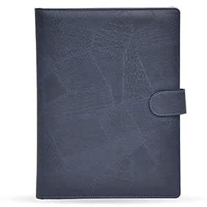 FIS Folder Italian PU Cover with Writing Pad, Ivory Paper, Single Ruled ...