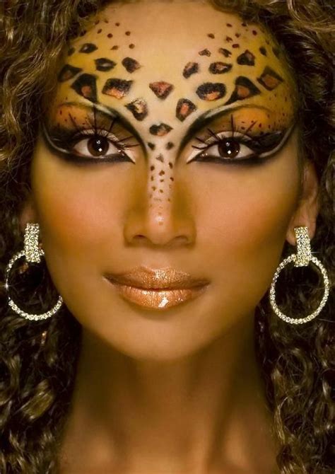 leopard makeup simple