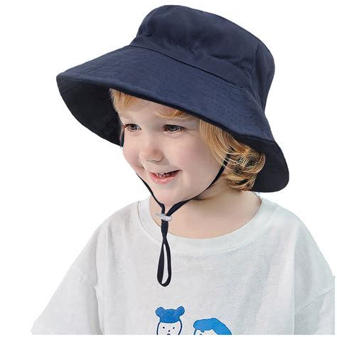 Nrmvnmi Baby Girl Sun Hat Summer Beach Hats with UPF 50+ Toddler Infant ...