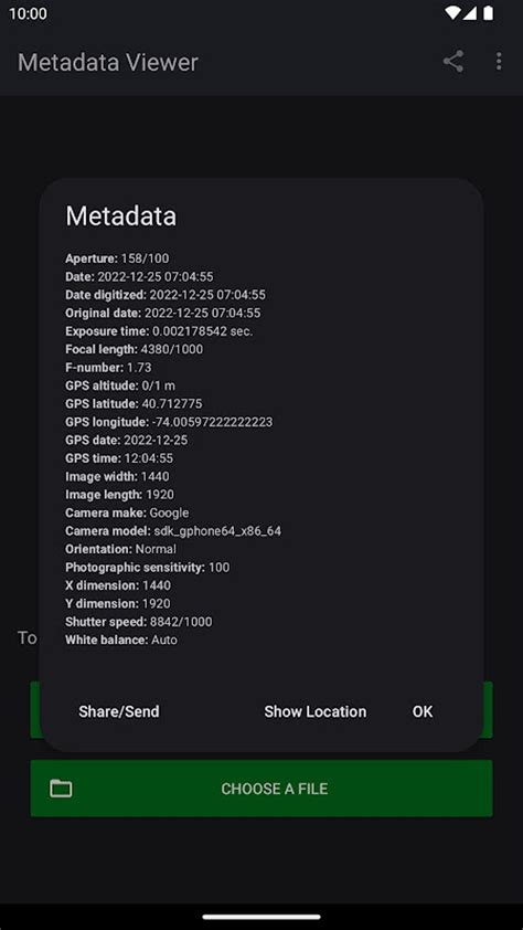 Image result for App to View Image File Metadata