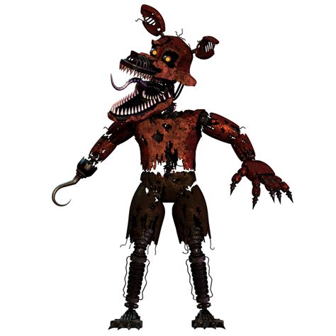 Nightmare foxy Full body by RockBearSpeed on DeviantArt