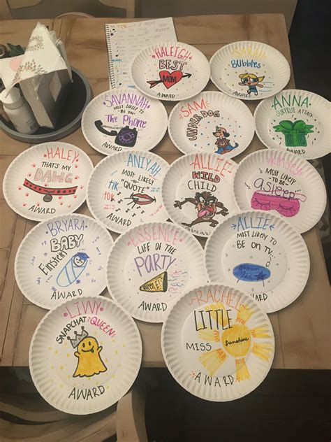paper plate awards in 2025 | Paper plate awards, Award ideas, Paper crafts