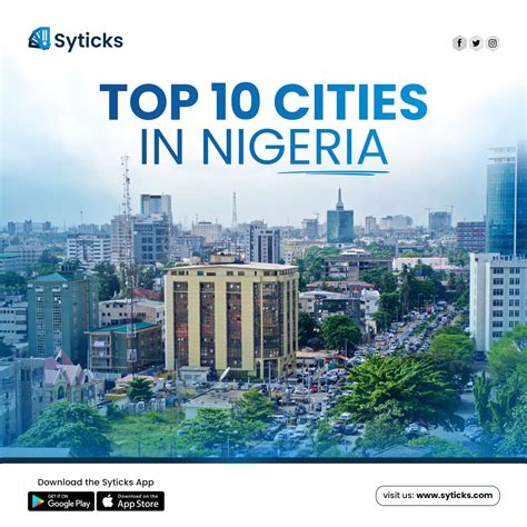 Top 10 Cities to live in Nigeria - 2025 - Tea with Syticks