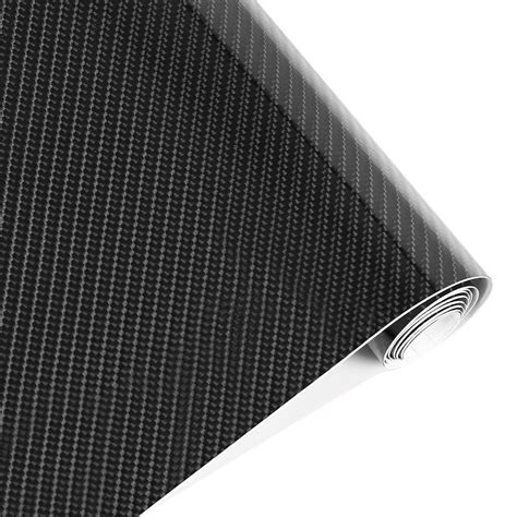 Karlor 5D Carbon Fiber Vinyl Car Wrap Film 5ft x 1ft Interior DIY ...